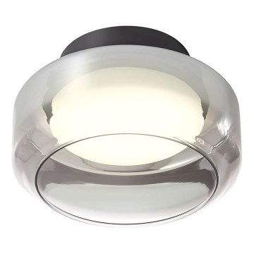 Redo 01-3588 - Plafonnier SOLERA LED/18W/230V d. 25 cm CRI 93 3000/4000K gris