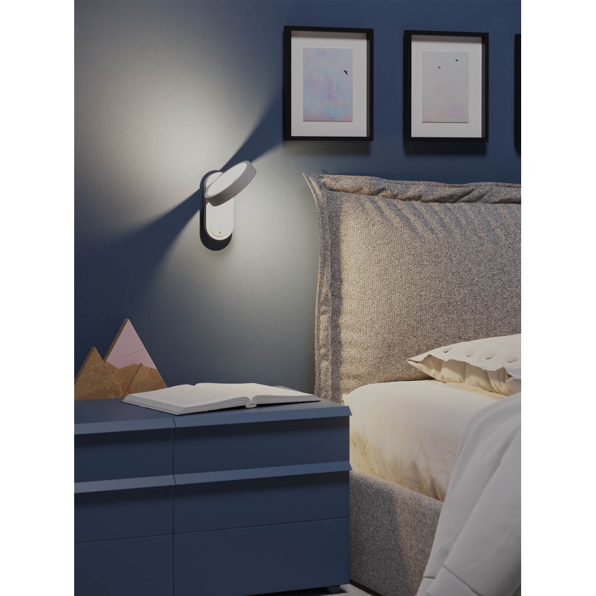 Redo 01-3763 - Applique murale KEEN LED/6W/230V CRI 90 3000K blanc