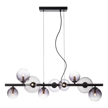 Redo 01-3989 - Suspension filaire ASTRA 9xG9/8W/230V noir
