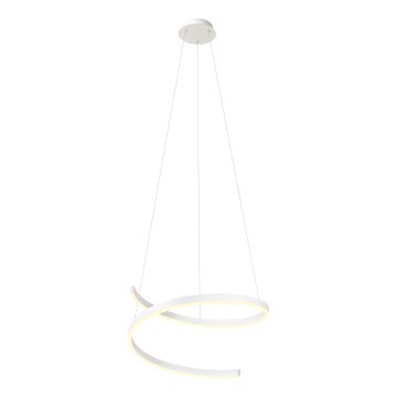Redo 01-4013 - Suspension dimmable sur câble SCROLL LED/38W/230V 3000K/4000K/6000K IRC 90 Ø 60 cm blanc