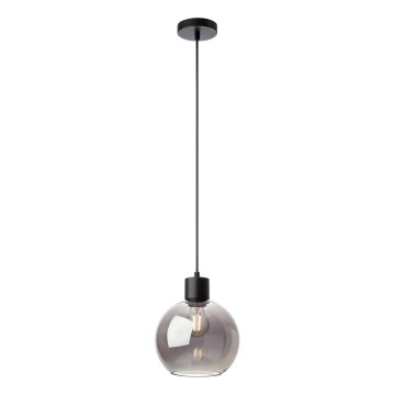 Redo 01-4045 - Suspension filaire ATLANTIS 1xE27/42W/230V d. 20 cm noir
