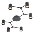 Redo 01-4048 - Spot WEBB 6xGU10/10W/230V noir