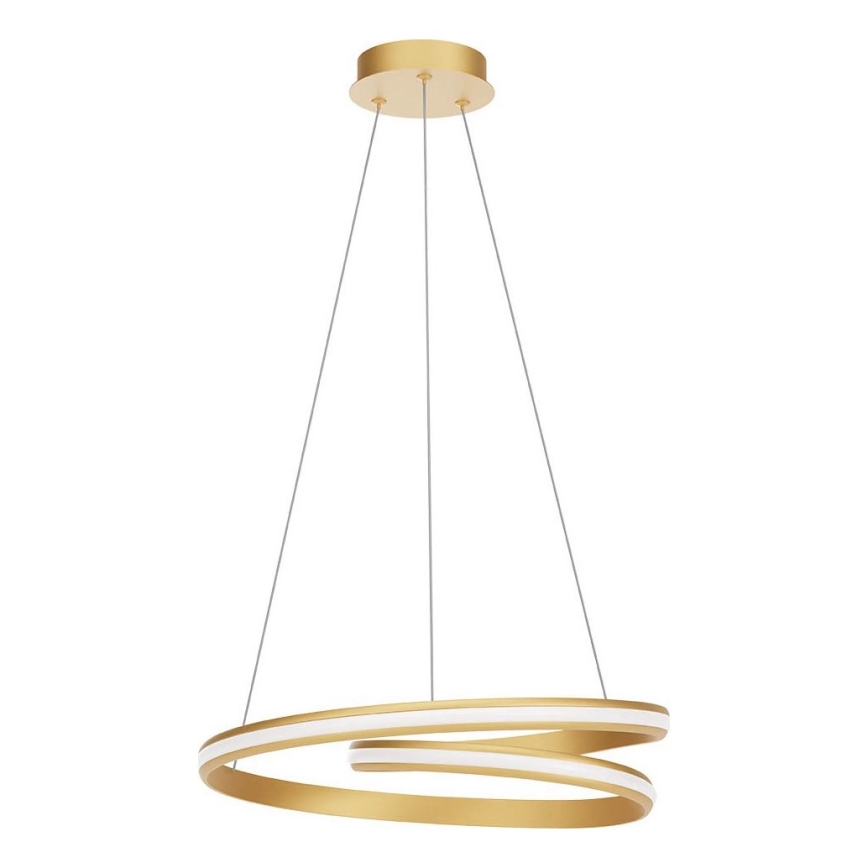 Redo 01-4361 - Suspension LED dimmable sur câble TORSION LED/40W/230V 2700/3000/4000K CRI 90 Ø 56 cm dorée