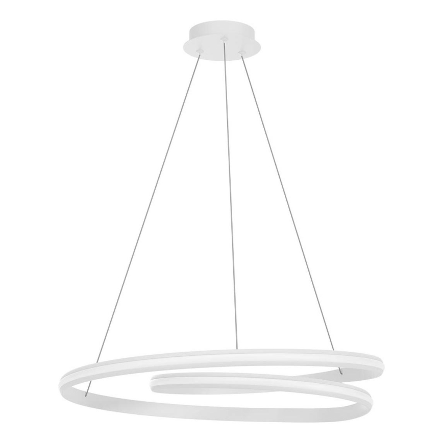 Redo 01-4363 - Suspension LED dimmable sur câble TORSION LED/60W/230V 2700/3000/4000K CRI 90 Ø 75,2 cm blanche