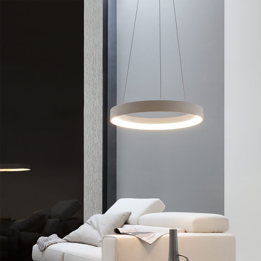 Redo 01-671 - Suspension filaire LOOP LED/38W/230V d. 45 cm blanc