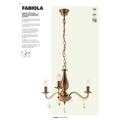 Redo 02-709 - Applique murale FABIOLA 1xE14/28W/230V