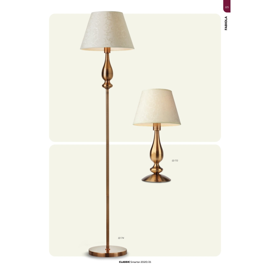 Redo 02-714 - Lampadaire FABIOLA 1xE27/42W/230V