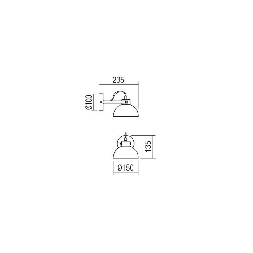 Redo 04-510 - Applique murale enfant EOLO 1xE27/42W/230V