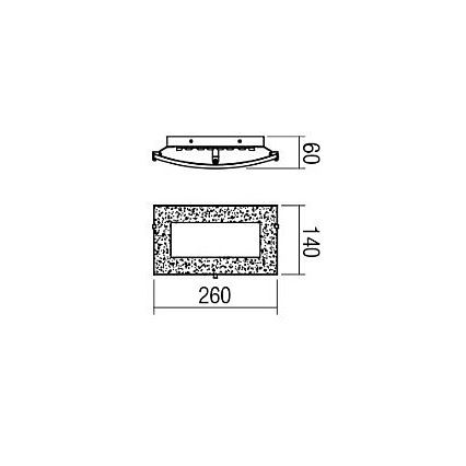 Redo 05-862 - Applique murale ARTEMIS LED/10W/230V doré