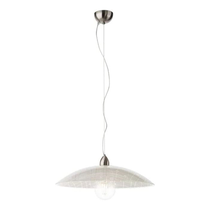 Redo 05-891 - Suspension filaire GRAF 1xE27/42W/230V d. 40 cm blanc