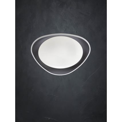 Redo 05-922 - Plafonnier VERENA LED/24W/230V anthracite