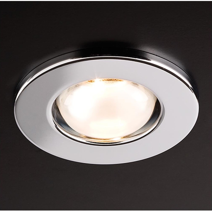 Redo 70214 - Plafonnier encastré FR 1xE14/30W/230V chrome poli