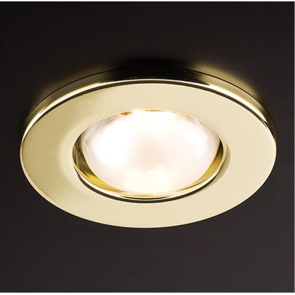 Redo 70216 - Luminiaire encastré FR 1xE14/30W/230V doré