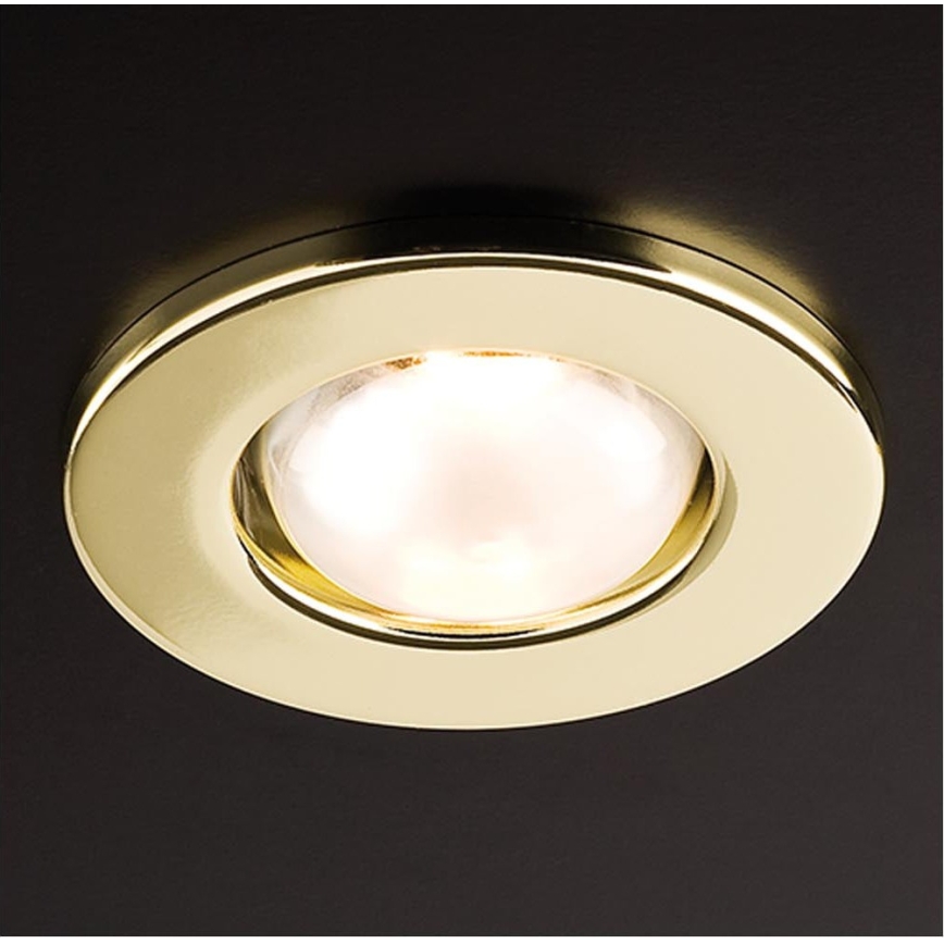 Redo 70216 - Luminiaire encastré FR 1xE14/30W/230V doré