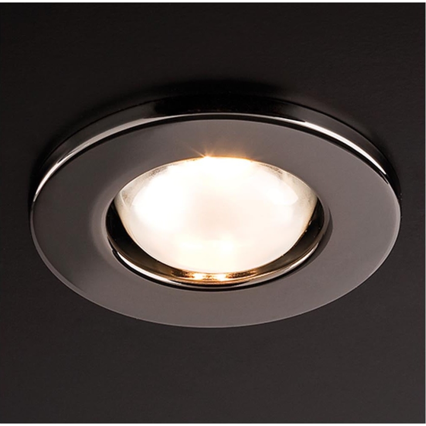 Redo 70217 - Plafonnier FR 1xE14/30W/230V chrome noir