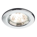 Redo 70308 - Spot encastrable MT 1xGU5,3/50W/12V chrome brillant