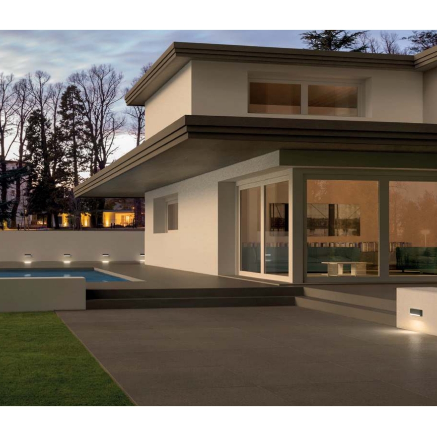 Redo 90070 - Applique murale extérieure LED SAPO LED/3W/230V IP65