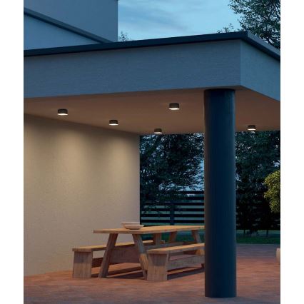 Redo 90109 - Plafonnier LED extérieur AKRON 1xLED/9W/230V IP54