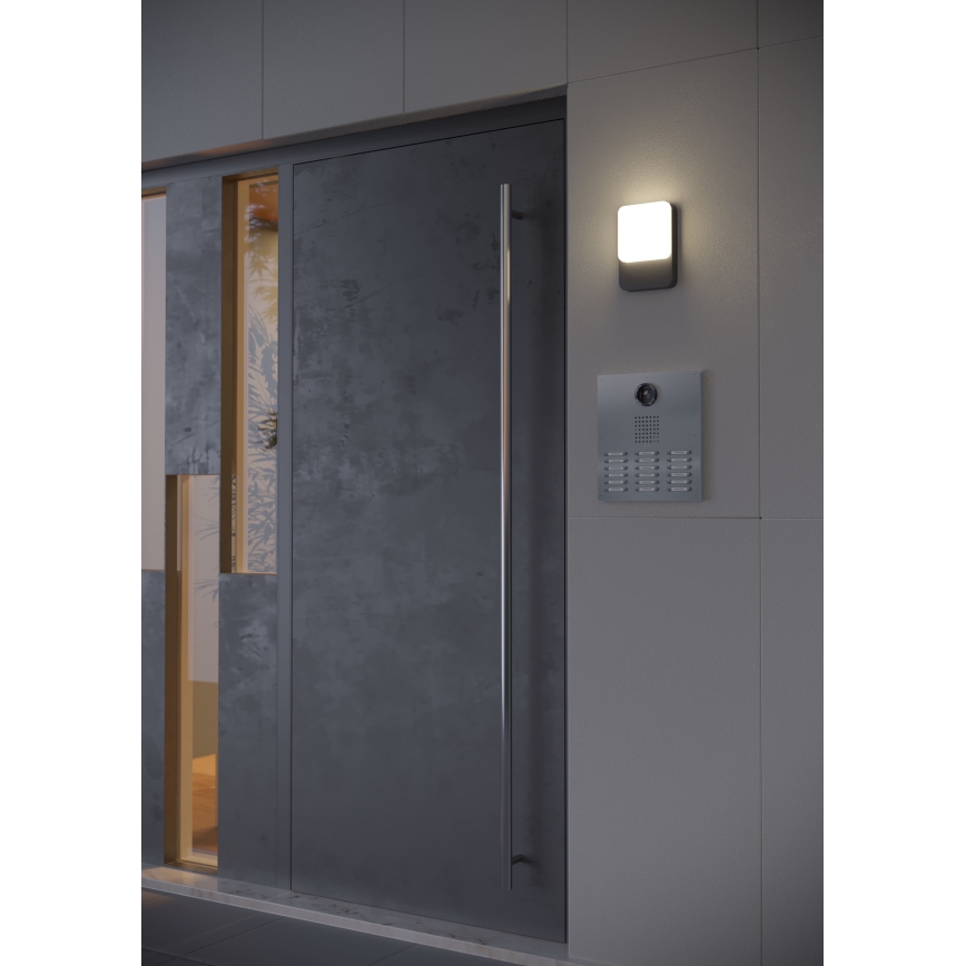 Redo 90130 - LED Applique murale d'extérieur COLIN LED/9W/230V 4000K IP54 anthracite
