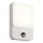 Redo 90132 - Applique murale d'extérieur LED avec détecteur de mouvement et capteur crépusculaire COLIN LED/9W/230V 4000K IP54 blanche