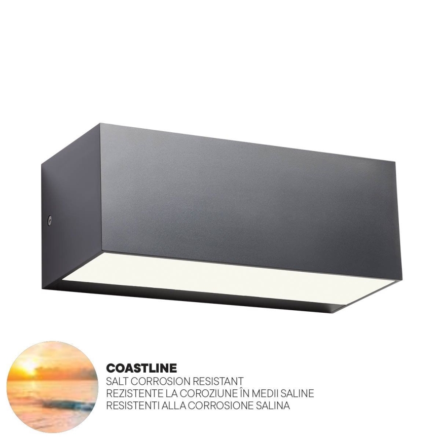 Redo 90154 - Applique murale LED d'extérieur LAMPRIS 1xLED/12W/230V IP65