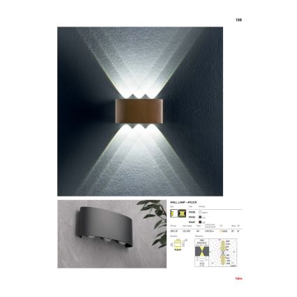 Redo 90226 - LED Applique murale d