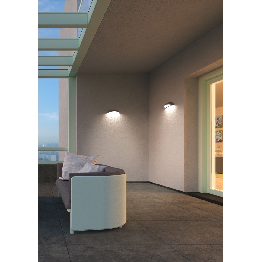 Redo 90236 - Applique murale d'extérieur PALMA LED/18W/230V 3000K IP54 marron