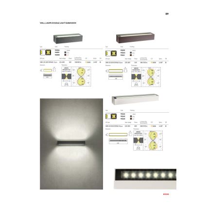 Redo 90259 - Applique murale LED extérieure AROOS LED/21W/230V 3000K IP65 blanche