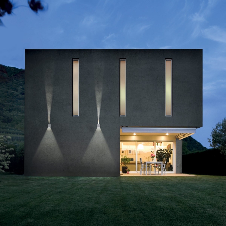 Redo 90294 - Applique murale extérieure LED VARY 2xLED/10W/230V 3000K IP54 blanche