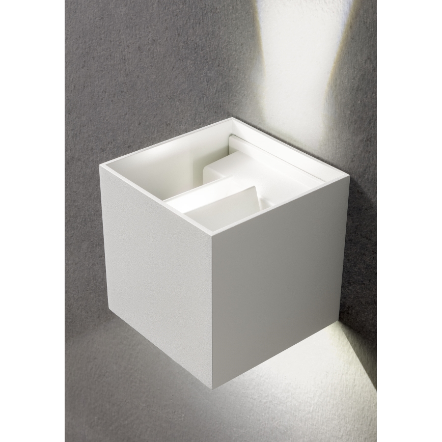 Redo 90294 - Applique murale extérieure LED VARY 2xLED/10W/230V 3000K IP54 blanche