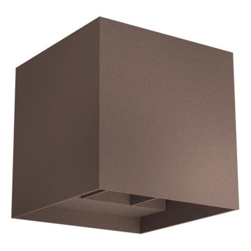 Redo 90298 - Applique murale extérieure LED VARY 2xLED/10W/230V 3000K IP54 marron