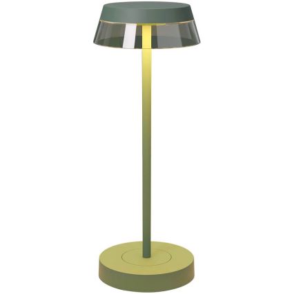 Redo 90309 - Lampe de table tactile à intensité variable ILUNA LED/2,5W/5V 2700-3000K 3000 mAh IP65 vert