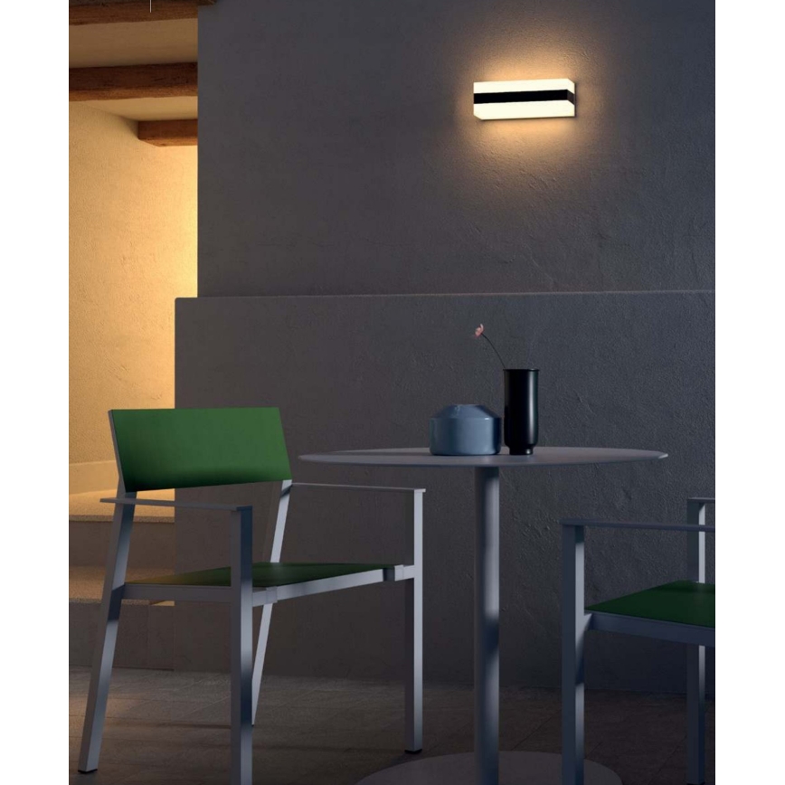 Redo 90330 - LED Applique murale d'extérieur KODIAK LED/12W/230V IP65 blanc/noir