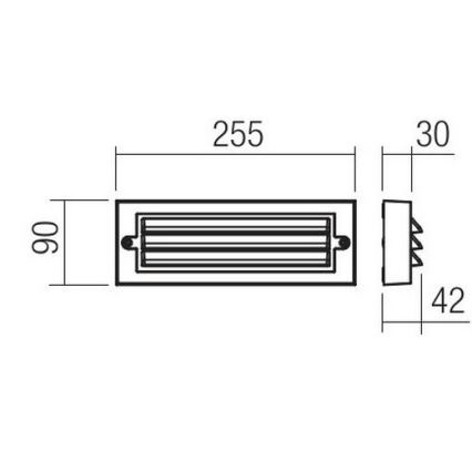 Redo 90330 - LED Applique murale d