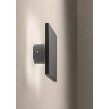 Redo 90371 - Applique murale d'extérieur AURA LED/8W/230V 3000K IP65 anthracite