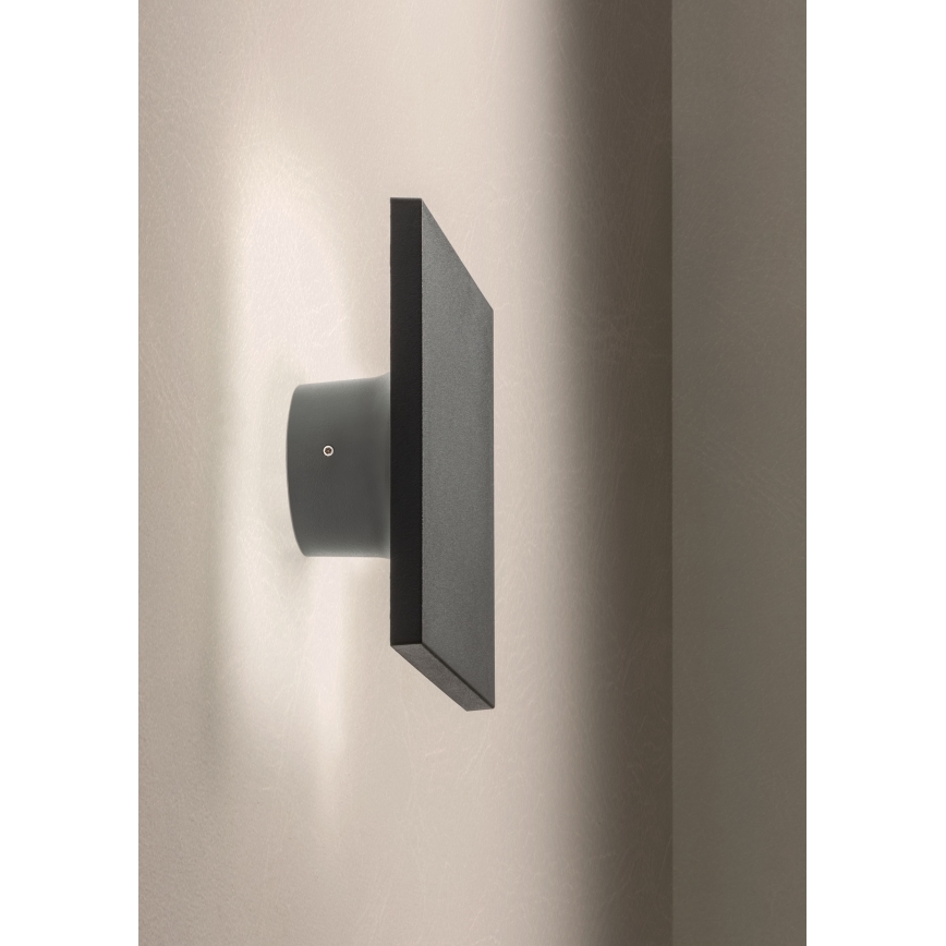 Redo 90371 - Applique murale d'extérieur AURA LED/8W/230V 3000K IP65 anthracite