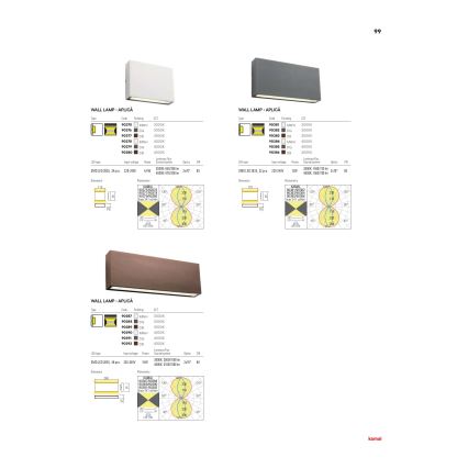 Redo 90388 - applique murale LED d