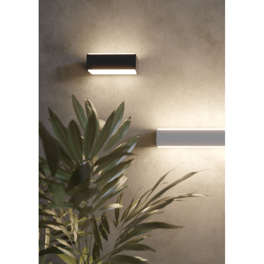 Redo 90402 - Applique murale extérieure DASH LED/9W/230V 4000K IP65 anthracite
