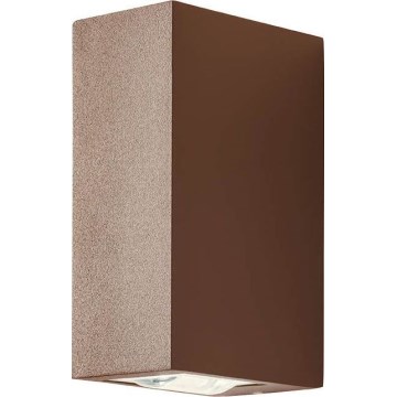 Redo 90418 - Applique murale extérieure ACE LED/3,36W/230V 4000K IP54 marron