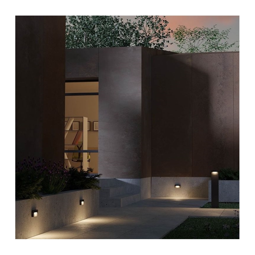 Redo 90426 - Applique murale LED extérieure POLIFEMO LED/8W/230V IP65 anthracite