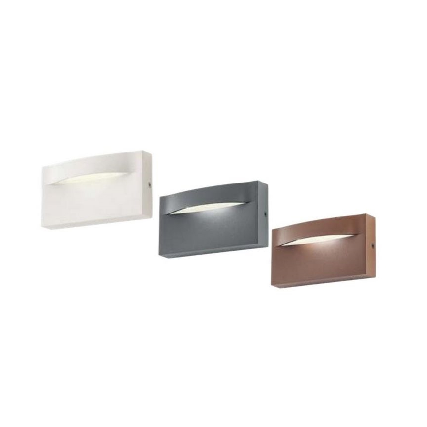 Redo 90426 - Applique murale LED extérieure POLIFEMO LED/8W/230V IP65 anthracite