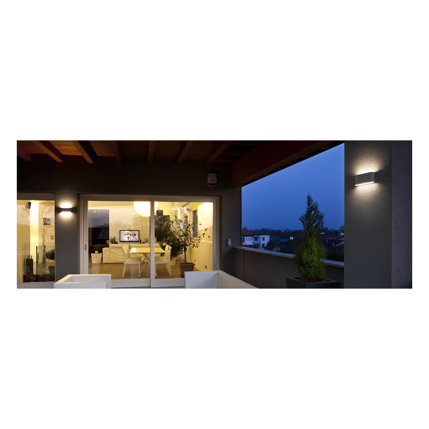 Redo 90452 - Applique murale d'extérieur LED KLIPPE LED/24W/230V 3000K IP54 anthracite