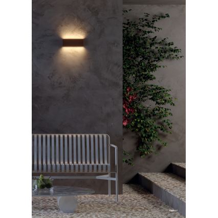 Redo 90453 - Applique murale d'extérieur KLIPPE LED/24W/230V 3000K IP54 marron