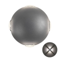 Redo 90500 - Applique murale extérieure MILESTONE 4xLED/3W/230V IP54 anthracite