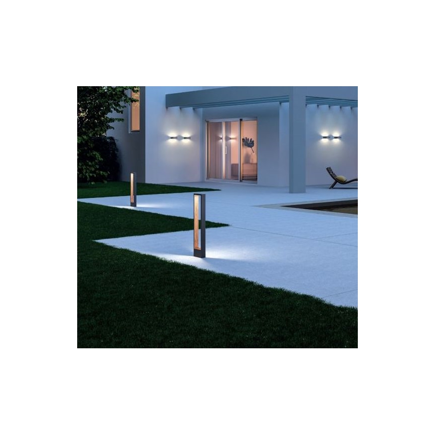 Redo 90509 - Lampe LED extérieure WALD LED/10W/230V IP65 anthracite