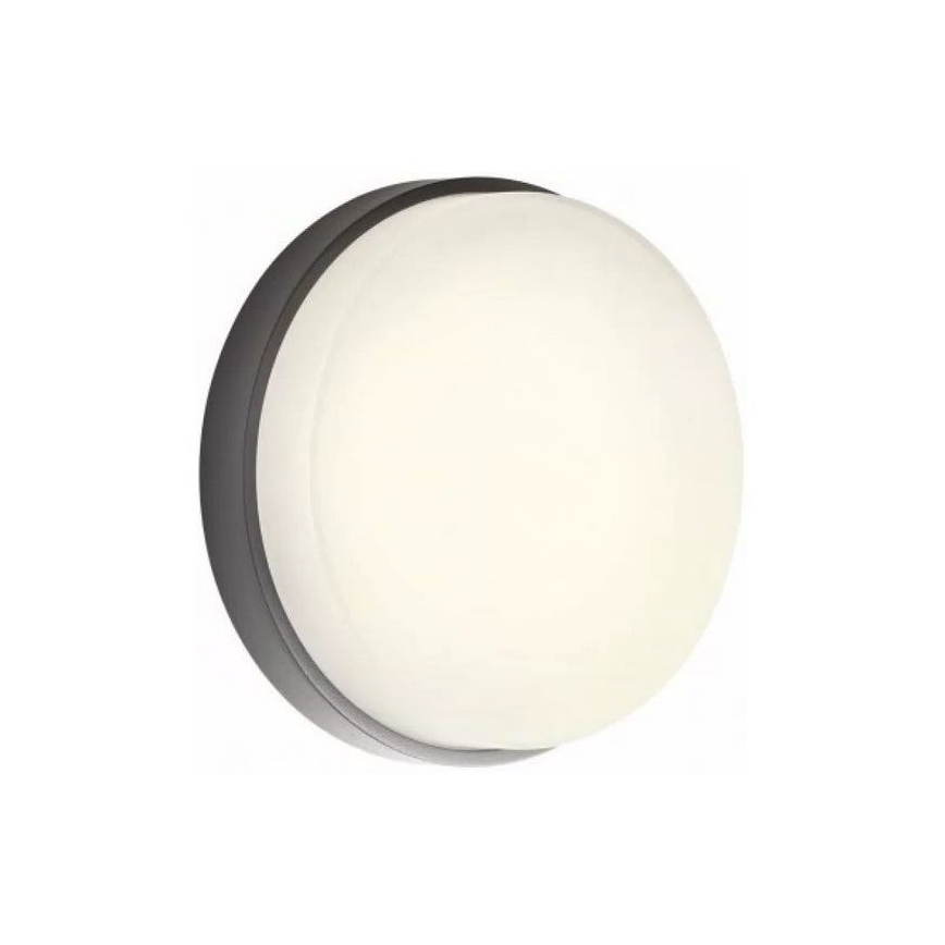 Redo 90516 - Plafonnier extérieur URANIA LED/10W/230V d. 16 cm IP65 anthracite