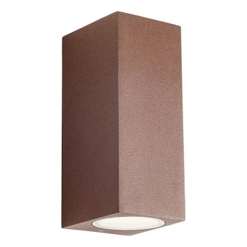 Redo 90531 - Applique murale extérieure BRIO LED/10W/230V 3000K IP54 marron