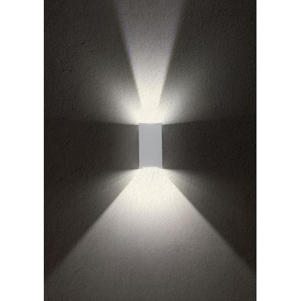 Redo 90552 - Applique murale d'extérieur LED VARY 2xLED/10W/230V 3000K IP54 blanche