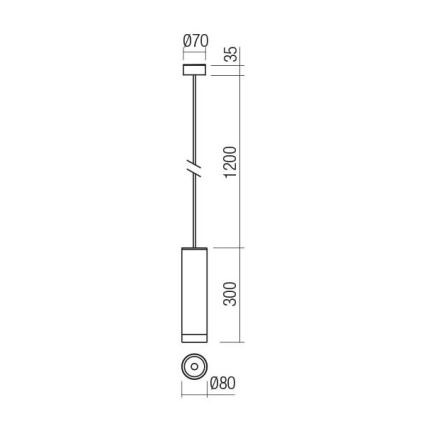 Redo 90570 - Suspension LED d