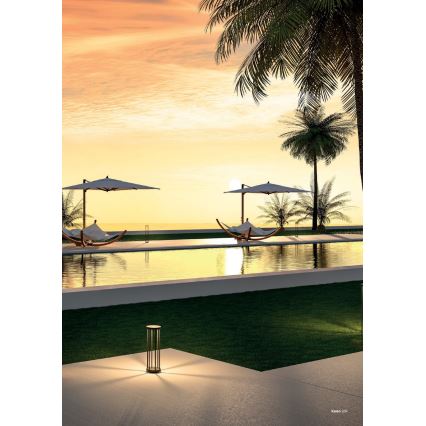 Redo 90577 - Lampe extérieure LED KALEN LED/8W/230V 3000K 20 cm IP65 anthracite